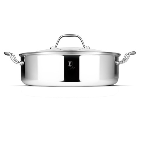 Garnek niski z pokrywką 28 cm BerlingerHaus Eternal Collection BH-8515