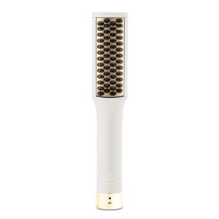 Mini prostujący grzebień do włosów FashionTV FTV-0148 Matte Cream Gold