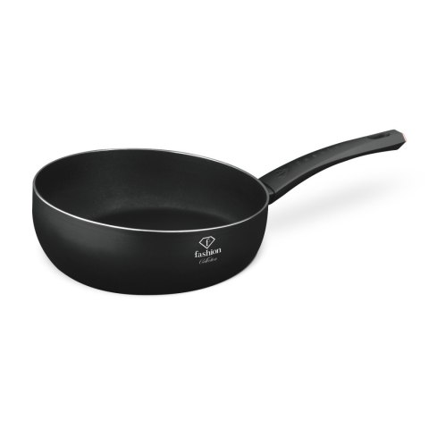 Patelnia Flip 26 cm Fashion TV FTV-0027 Matte Black-Rose Gold