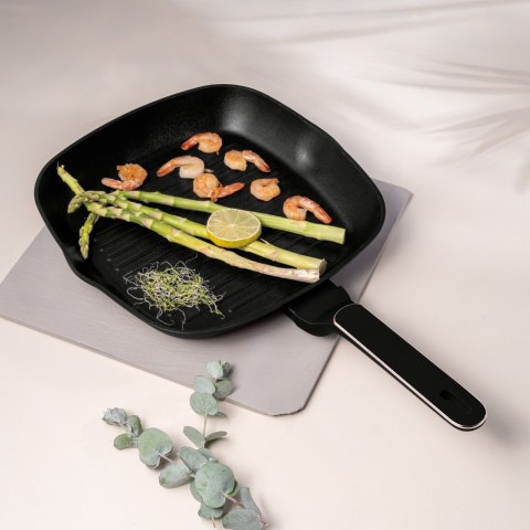 Patelnia grillowa 28 cm BerlingerHaus BH- 8354 | Black Rose Collection