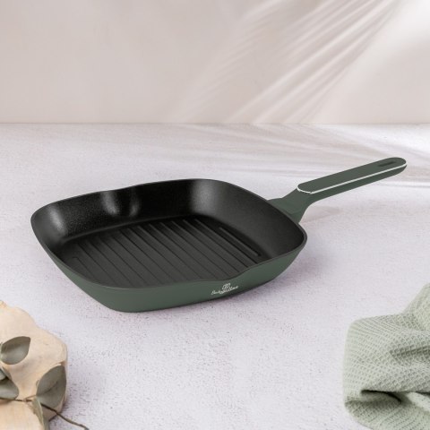 Patelnia grilowa 28cm Matte Green Collection BerlingerHaus BH-8161