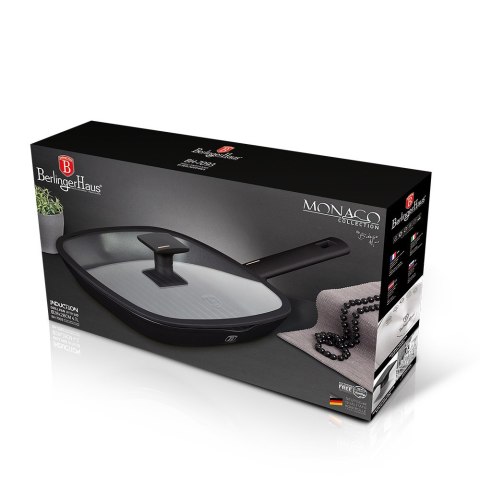 Patelnia grilowa BerlingerHaus Monaco/ Black Rose Collection BH-7093