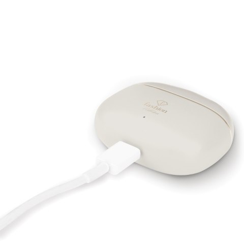 Słuchawki bezprzewodowe Fashion TV by BerlingerHaus FTV-0162 - Cream-Gold