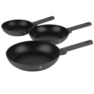 Zestaw 3 patelni BerlingerHaus Antracit BH-8138