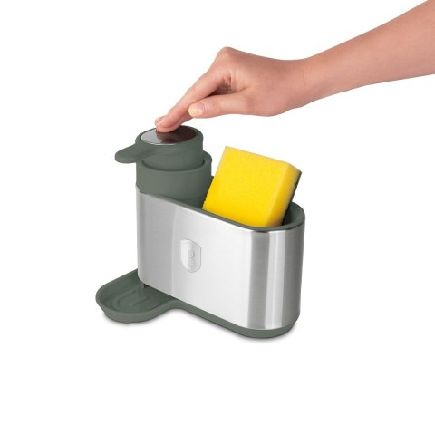 Dozownik kuchenny z uchwytem Matte Green Collection BerlingerHaus BH-8933