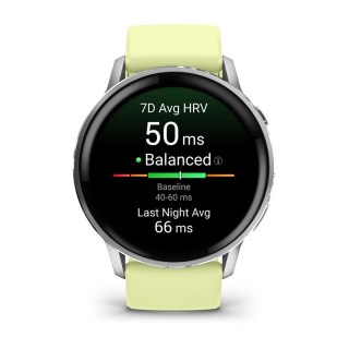 Garmin Smartwatch GARMIN Venu 4 45mm Gray Silver Citron