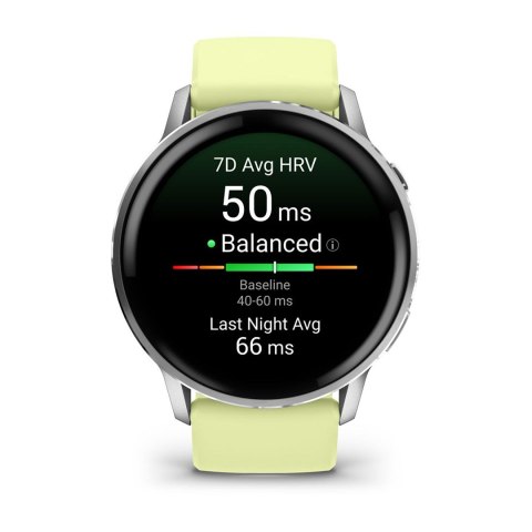 Garmin Smartwatch GARMIN Venu 4 45mm Gray Silver Citron
