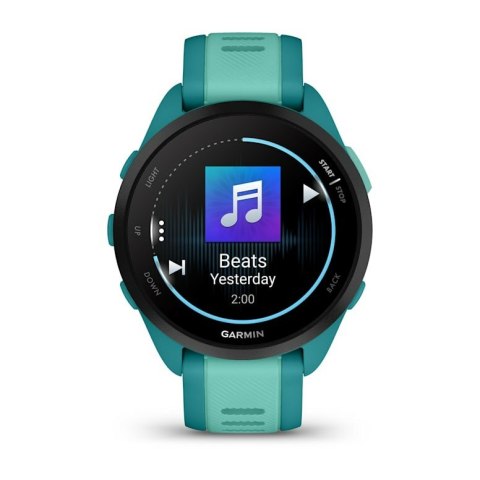 Garmin Zegarek Garmin Forerunner 165 Music, 43mm AMOLED turquoise aqua