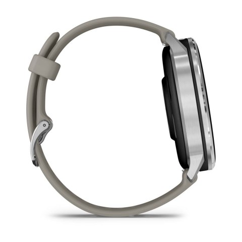 Garmin Zegarek Garmin Venu 4, 45mm AMOLED srebrny