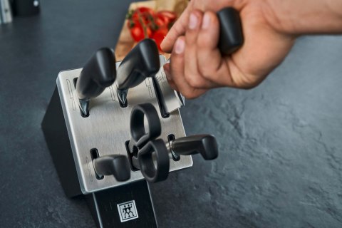 ZWILLING Zestaw noży samoostrzących ZWILLING Four Star 35145-007-0 7 elementów czarny