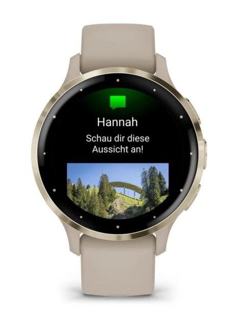 Garmin Zegarek Garmin Venu 3S, 41mm AMOLED beżowy