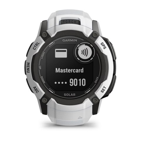 Garmin Zegarek Garmin Instinct 2X Solar, 50mm Mleczny Kwarc