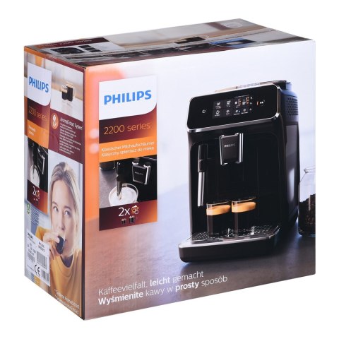 Philips Ekspres ciśnieniowy Philips EP2220/10 (230W; kolor czarny)