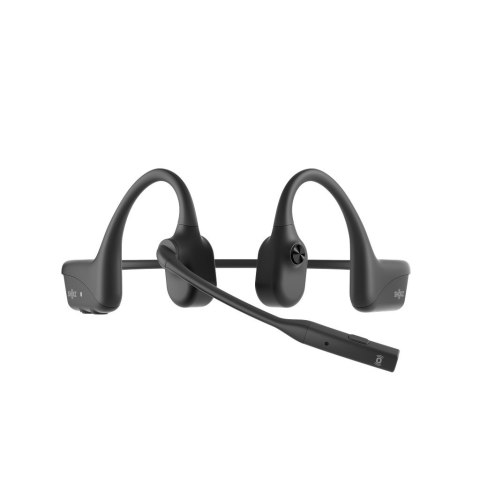 SHOKZ Słuchawki bezprzewodowe kostne Shokz OpenComm2 + adapter USB-C czarne