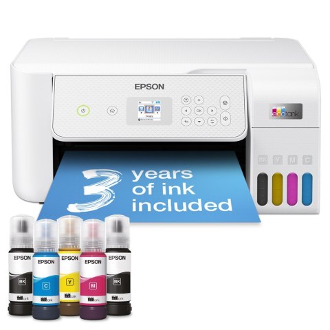 Urządzenie wielofunkcyjne drukarka Epson EcoTank L3286 WiFi BIAŁY