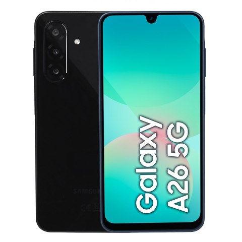 Samsung Galaxy A26 smartfon (A266) 5G DS. 6/128GB Black