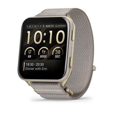Smartwatch Zegarek Garmin Venu X1, 46mm AMOLED french gray