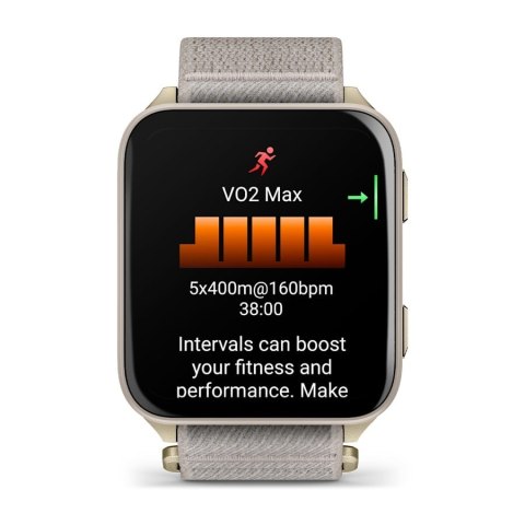 Smartwatch Zegarek Garmin Venu X1, 46mm AMOLED french gray