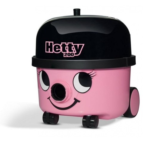 Odkurzacz workowy do zanieczyszczeń suchych Numatic HET200 Hetty 620W czarno-różowy