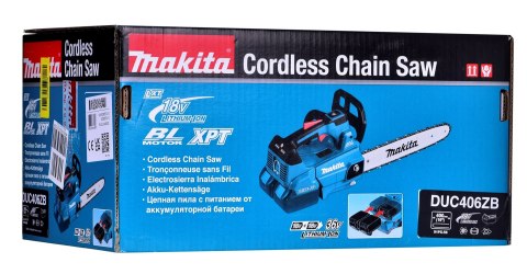 Pilarka łańcuch 2x18V 40cm bez aku i ładow DUC406ZB MAKITA