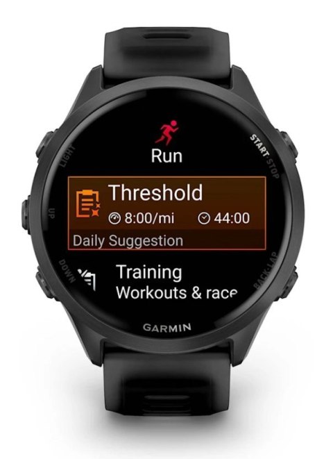 Zegarek sportowy Garmin Forerunner 570 47mm Black Slate Grey