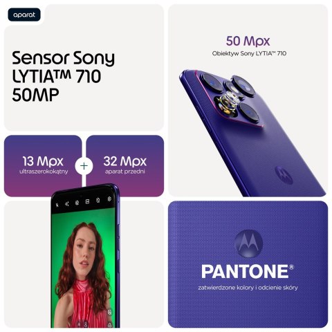 Motorola Edge 70 Fusion Power 5G 12/256GB PANTONE Orient Blue