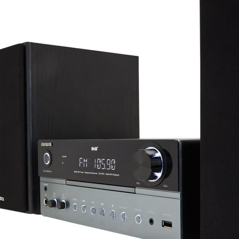 AIWA wieża MSBTU-700DAB 2x25W czarna