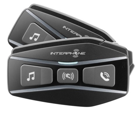 Interkom motocyklowy INTERPHONE U-COM 16, komplet na 2 kaski