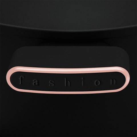 Garnek z pokrywką 28cm Fashion TV FTV-0039 Matte Black- Rose Gold