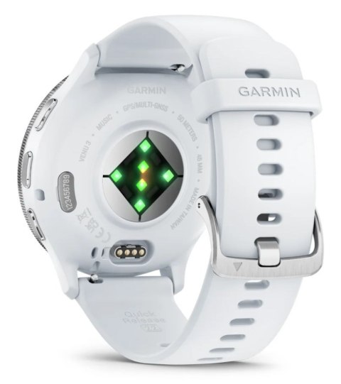 Zegarek Garmin Venu 3, 45mm AMOLED Whitestone
