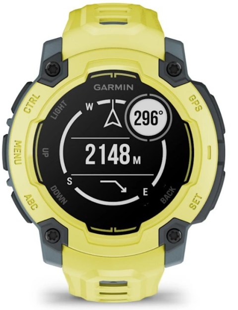 Zegarek Garmin Instinct E, 45mm MIP Electric Lime